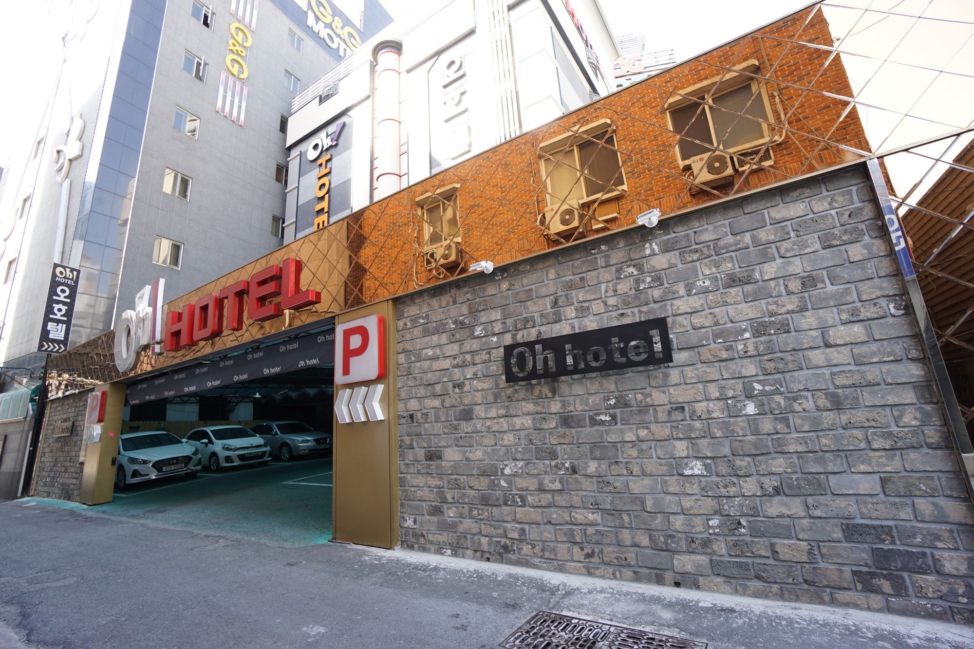 Oh Hotel Busan Buitenkant foto